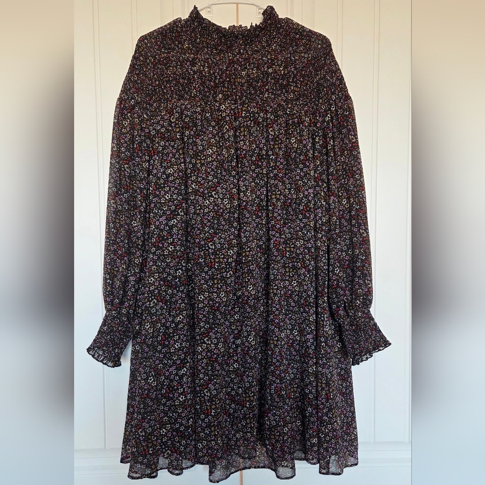 Floral Long Sleeve Dress